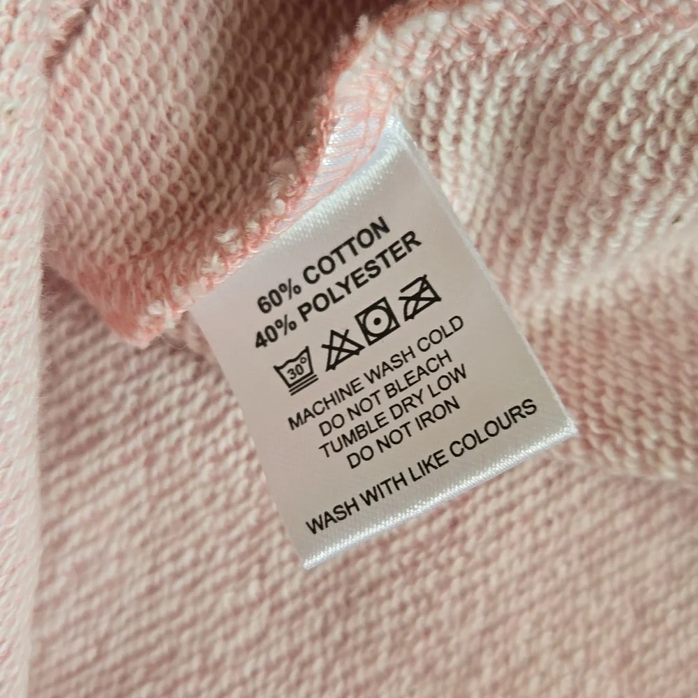 NWT Simply Southern Weekend Boxy Pullover Sweatshirt Rosy Pink - Picture 5 of 6